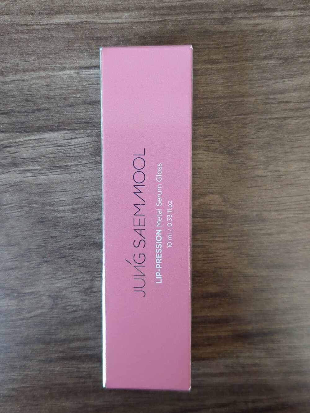 Jung Saem Mool Lip Pression Metal Serum Gloss Chai Tea 10ml